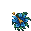 Blue Witches' Cauldron Flower