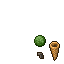 Green Ice Cream Lamp