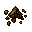 Orange Fireworks Powder