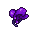 Purple 25 Years Balloon