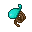 Teal Balloon