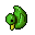 Green Rubber Duck